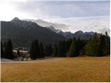 Fusine Laghi - Peč (Tromeja)